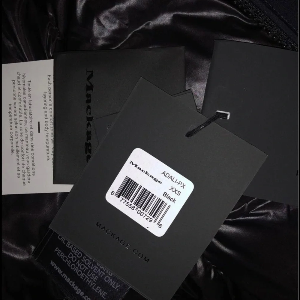 Brand New With Tags Black Adali Mackage - Picture 4 of 4